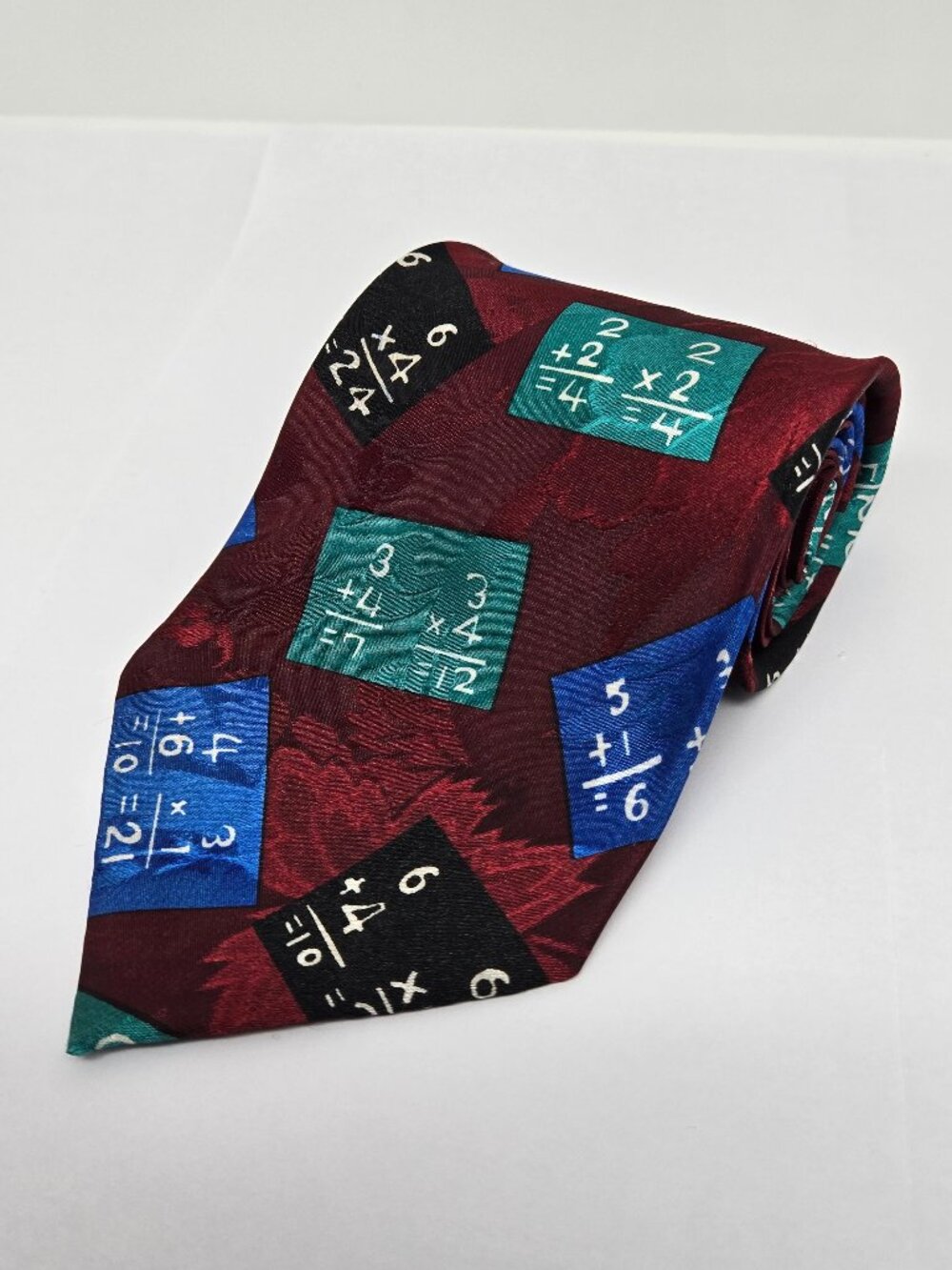 A. Rogers Designs Arithmetic, Math Teacher 100% Polyester Mens Tie